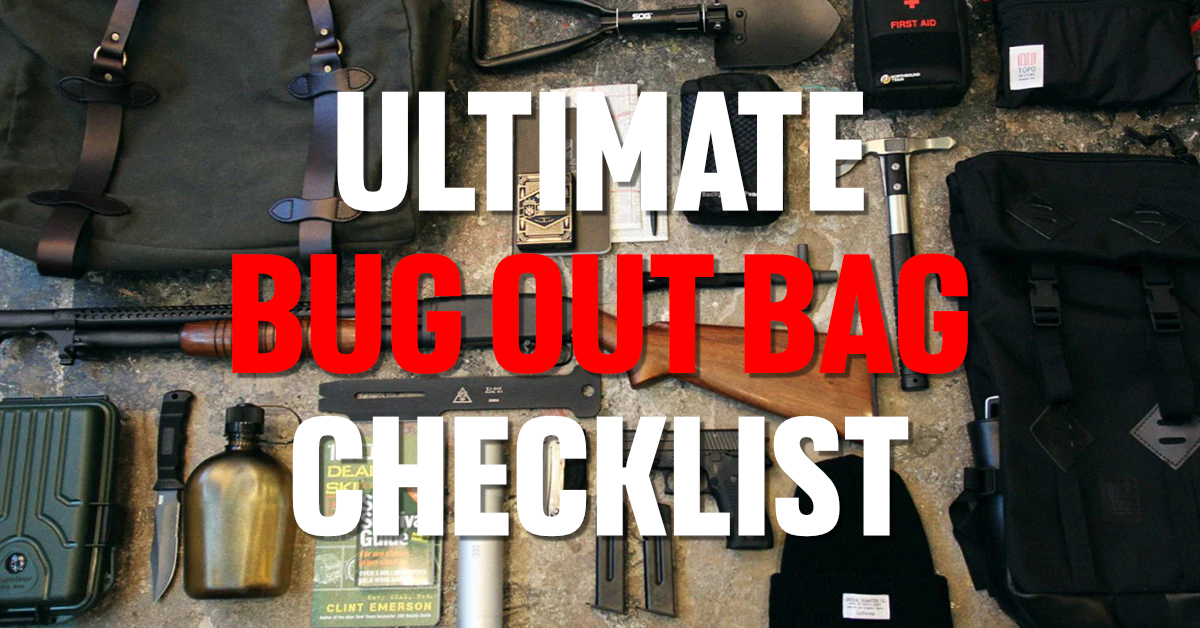 ultimate bug out bag checklist