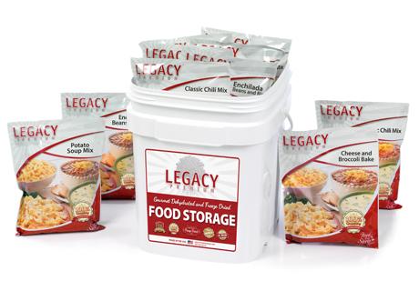 legacy food storage freeze dried foods