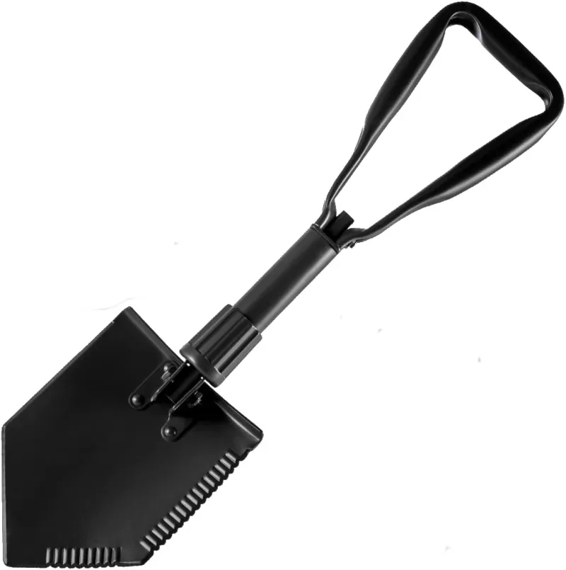 collapsible shovel for hiking, backpacking, rockhounding