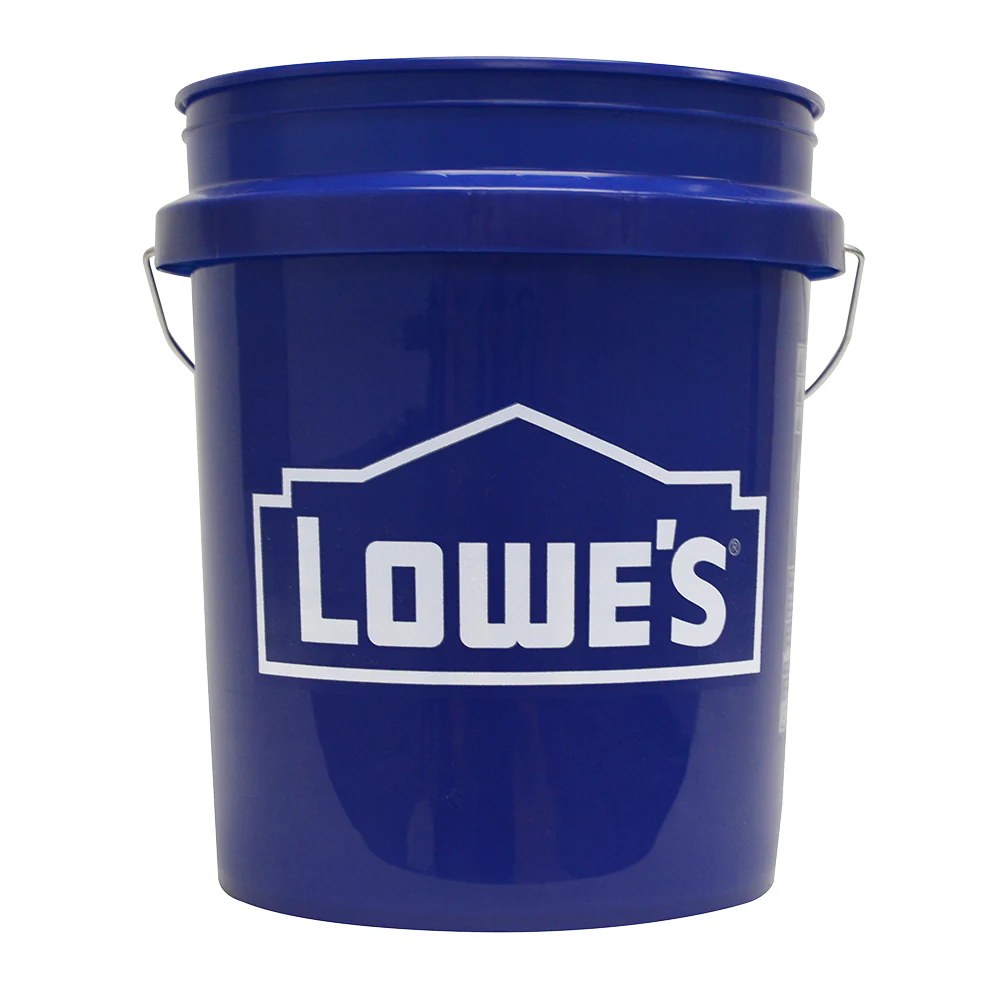 lowes bucket for rockhounding