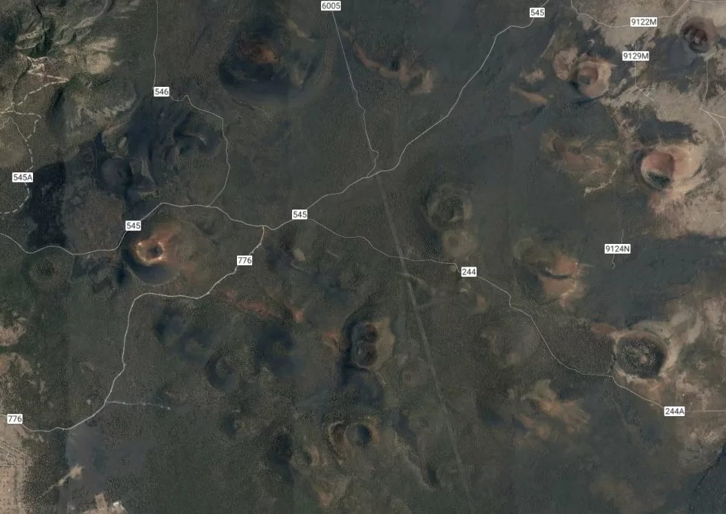 san francisco volcanic fields