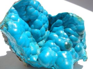 bubbly gemstone grade chrysocolla specimen 