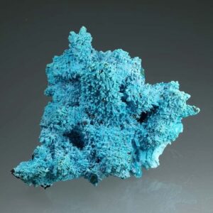 chrysocolla specimen derived from copper 