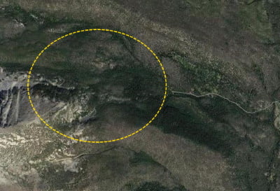 gold motherlode location on a map