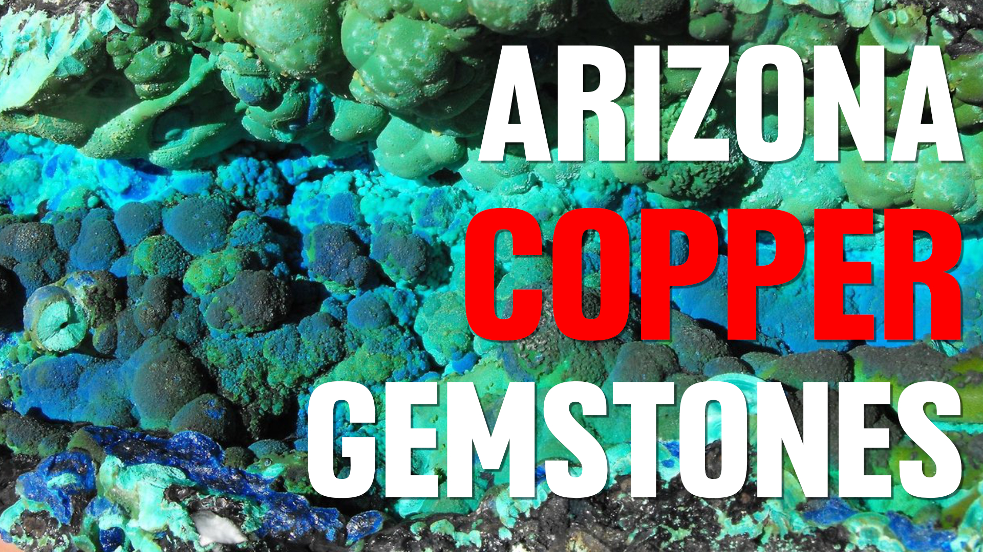 Arizona copper gemstones azurite malachite turquoise chrysocolla