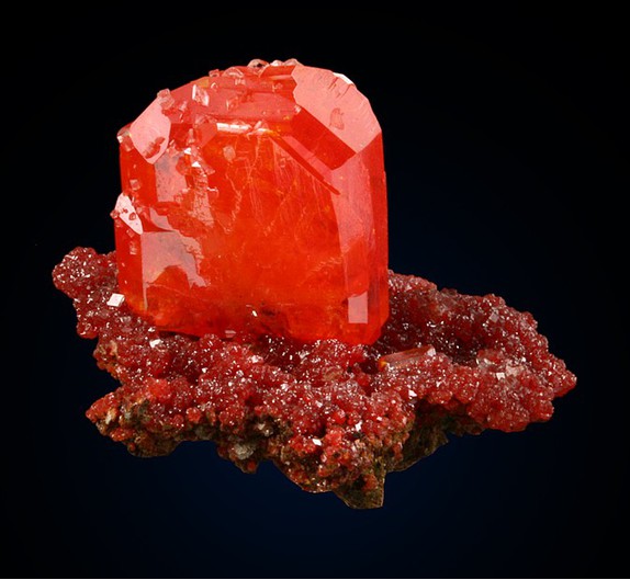 wulfenite from red cloud mine in arizona