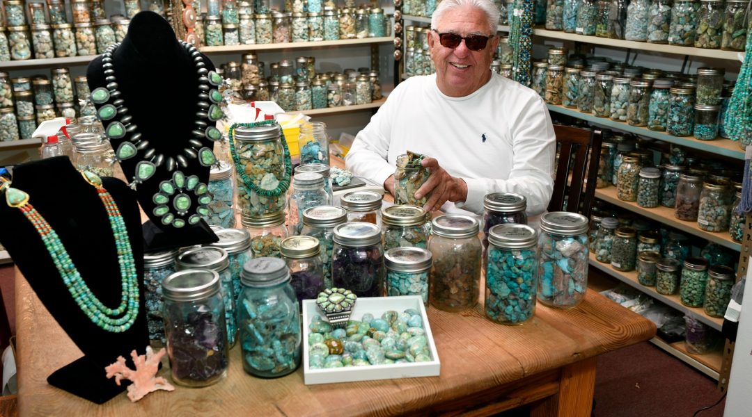 Ernie Montoya, current owner of the Carico Lake Turquoise mine. 